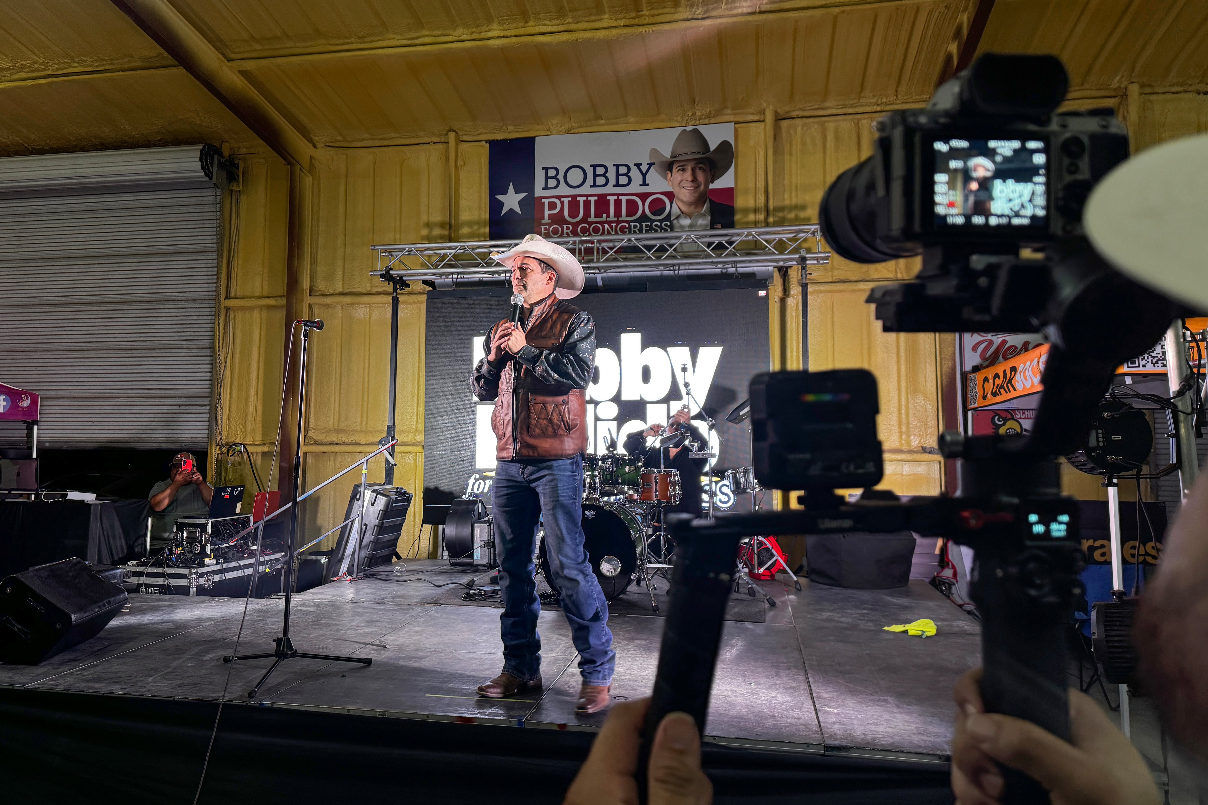 Bobby Pulido en McAllen, Texas, el 16 de octubre.