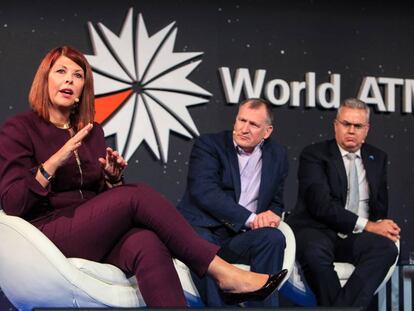 Mesa redonda de la anterior edición del World ATM Congress.