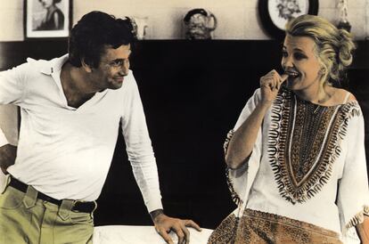 Gena Rowlands, junto a Peter Falk, en 'Una mujer bajo la influencia'.