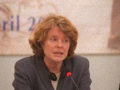 Lise Bergh, la semana pasada en Madrid.