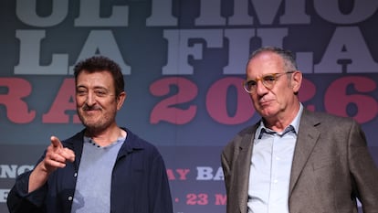 Rueda de prensa de El último de la fila en Madrid anunciando su gira