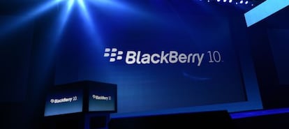 Presentación del sistema operativo 'BlackBerry 10', en Nueva York.