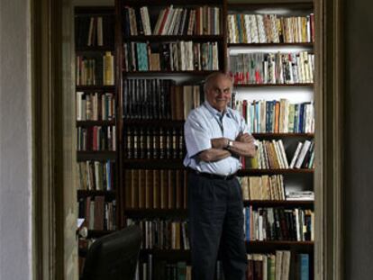 Ryszard Kapuscinski, en su casa de Varsovia.