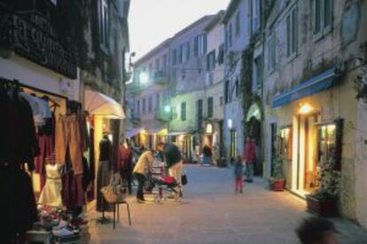 Mercado en Capoliveri.