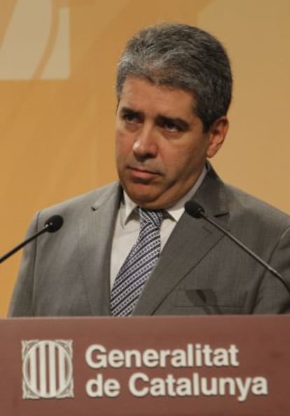 Francesc Homs, portavoz del Gobierno catal&aacute;n.