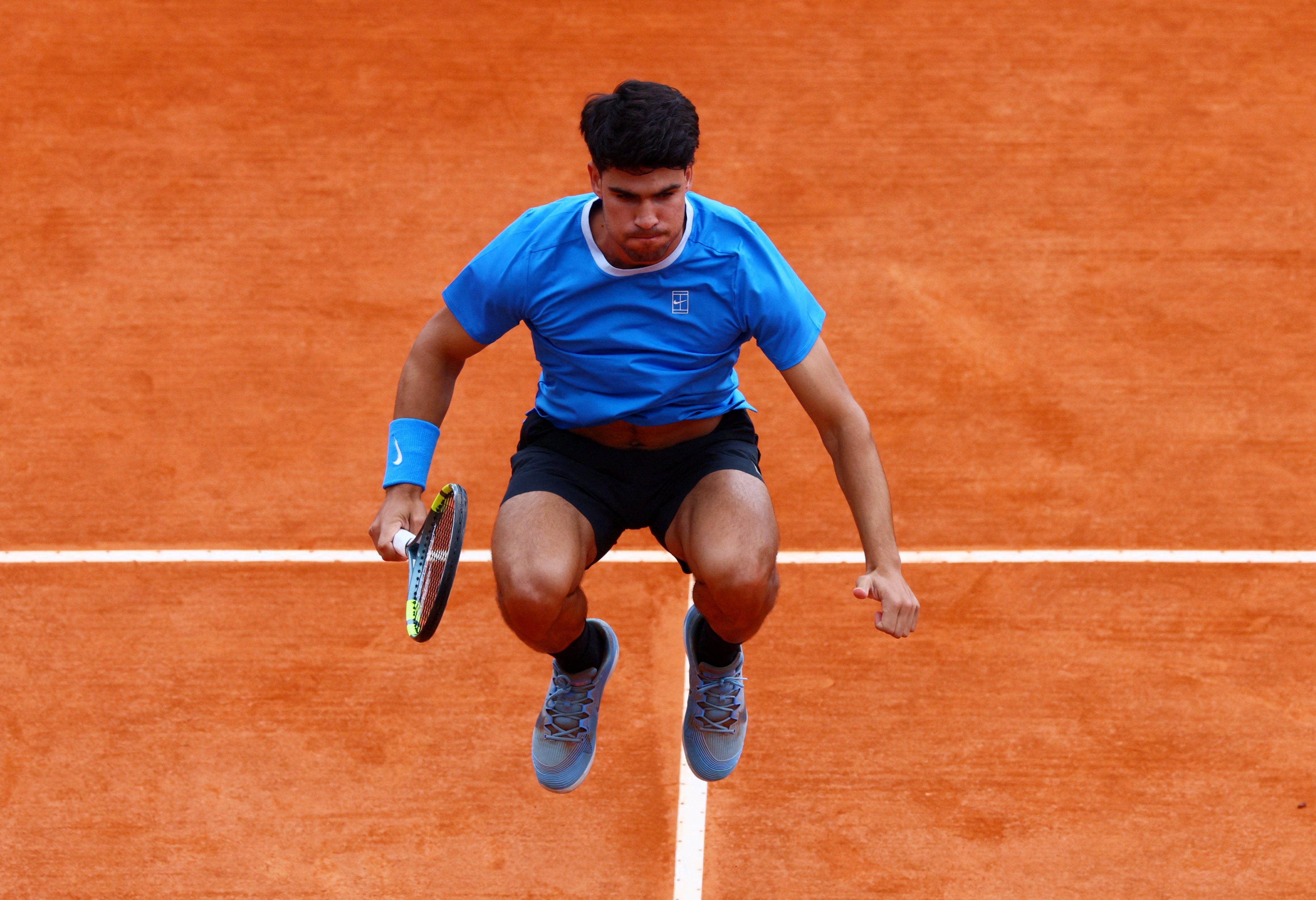 Carlos Alcaraz - Sebastián Báez, en directo en el arranque del Masters de Montecarlo