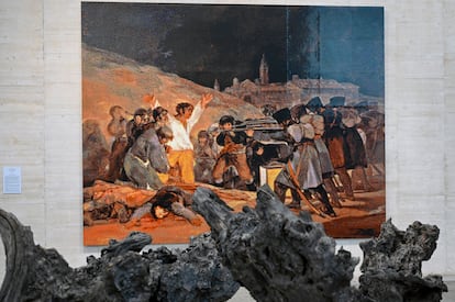 El 'Tres de Mayo' de Goya, versionado por Ai Weiwei en su exposición en el Musac de León.