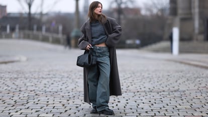 Wide leg jeans para mujer vaqueros anchos tendencia