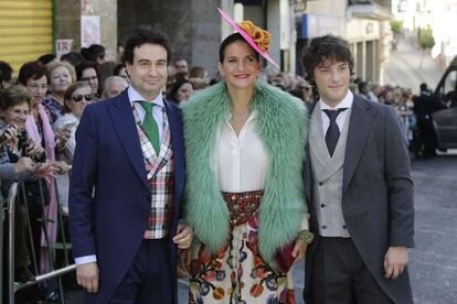 Pepe Rodríguez, Samantha Vallejo-Nájera y Jordi Cruz, compañeros de Eva González.