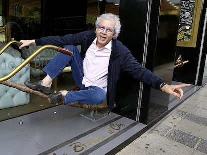 Xavier Gabriel, propietario de la administración de lotería la Bruixa d'Or, en una imagen de archivo.