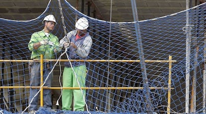 Trabajadores de la construcción