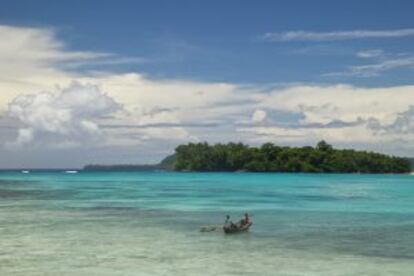 Port Olry, en la isla de Espíritu Santo, Vanuatu.