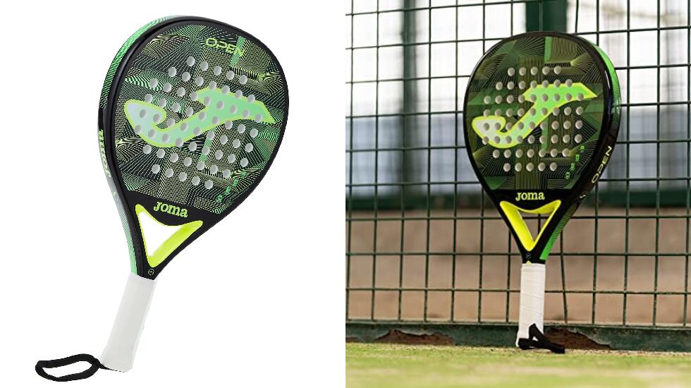 Pala de pádel Open, de Joma.