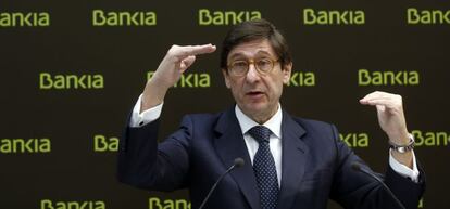 Jose Ignacio Goirigolzarri, presidente de Bankia. 