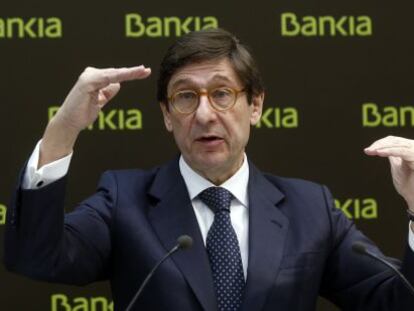 Jose Ignacio Goirigolzarri, presidente de Bankia. 