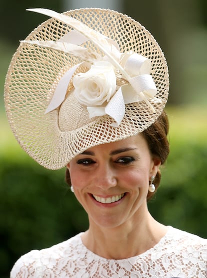 Kate Middleton, en la edición de Ascot de 2016.