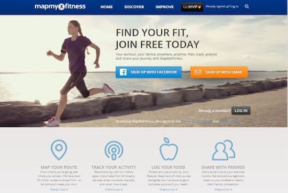 Portada de MapMyFitness