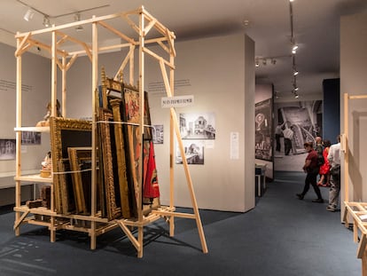 "¡El Museo en peligro!", exposición en el MNAC sobre la labor de salvaguarda y preservación de su patrimonio que emprendió al inicio de la Guerra Civil española.