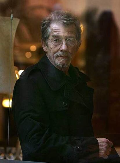 John Hurt, ayer en Madrid.