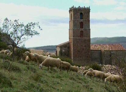 La iglesia de Santa Mara del Rey, de Atienza (Guadalajara).