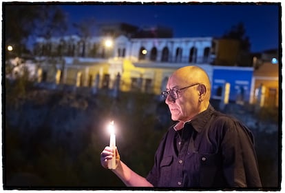 El poeta peruano Oswaldo Chanove se sumó este año en la gala de poesía, uno de los platos fuertes del festival. 