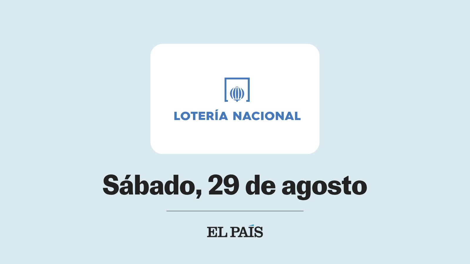Lotería Nacional: comprobar el sorteo del sábado 29 de agosto