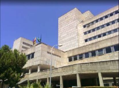 Hospital Materno infantil de Málaga donde fue ingresada la niña de dos años.