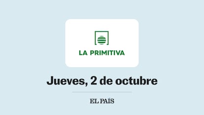 La Primitiva comprobar sorteo del jueves 2 de octubre de 2025
