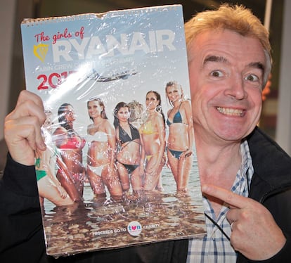 Ryanair, compañía dirigida por Michael O'Leary, ha sido sancionada por publicidad machista