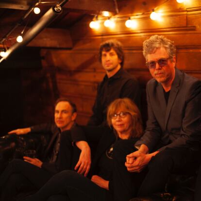 Los integrantes de The Jayhawks posan para una foto