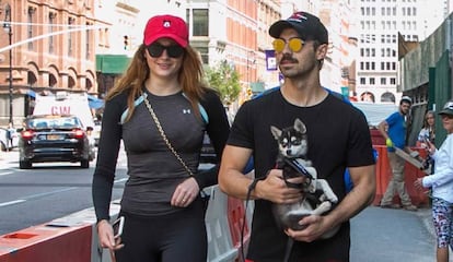 Sophie Turner y Joe Jonas, el pasado septiembre en Nueva York.