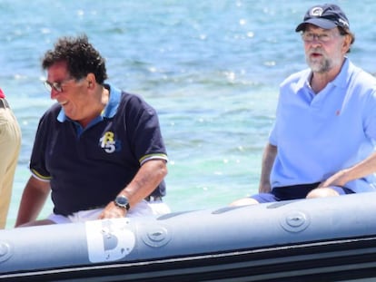 Mariano Rajoy, en Formentera.