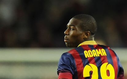 El canterano, durante el partido ante el Granada.