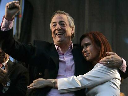 Néstor y Cristina Fernández de Kirchner