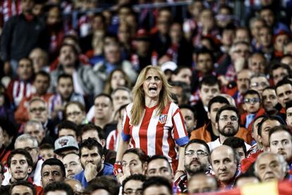 (27/4/2016) Partido de ida semifinal Champions League. Estadio Vicente Calderón. Atlético de Madrid vs Bayern München (1-0).