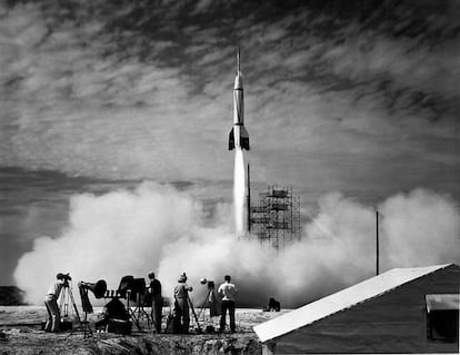 La primera prueba estadounidense de un V2 alemán capturado, en 1946.