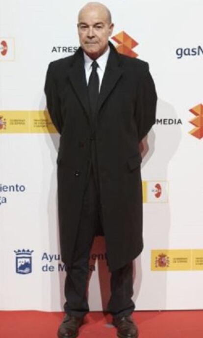 Antonio Resines, en el festival de Málaga.