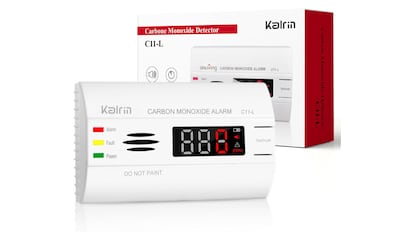 Vista del medidor de CO₂ Kalrin.