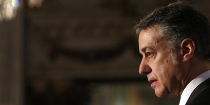 El lehendakari Iñigo Urkullu, este miércoles.