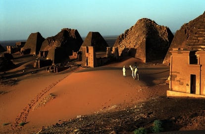 Pirâmides reais de Meroe (Sudão). / YVES GELLIE