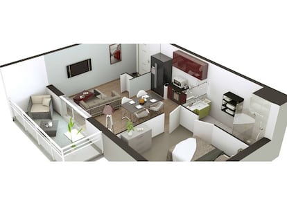 <p>El <em>home staging</em> también se hace de forma virtual, con recreaciones 3D, pensadas sobre todo para presentar casas que necesitan una reforma en los populares portales inmobiliarios. El reusltado son imágenes de cómo quedaría la vivienda después de tirar tabiques, pintar paredes, lijar suelos, y amueblar la cocina con electrodomésticos de última generación... Parece la casa de tus sueños. Piscina en la terraza, interiores de microcemento, calefacción radial y, <strong>un elemento fundamental que no se puede comprar: una iluminación natural perfecta</strong>. Lo que encuentras cuando vas a verla es una estructura muy deteriorada que necesita obras urgentes porque lleva 30 años deshabitada. El precio de la reforma propuesta, tal y como aparece en el anuncio, ascendería en muchos casos a la mitad del precio de venta.</p>