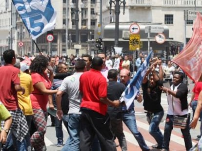 Militantes se enfrentaram em SP no dia 23.