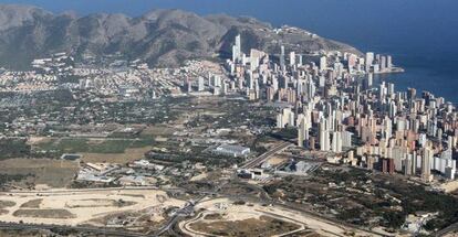 Polígono Industrial de Benidorm donde se ubica la parcela de Ortiz