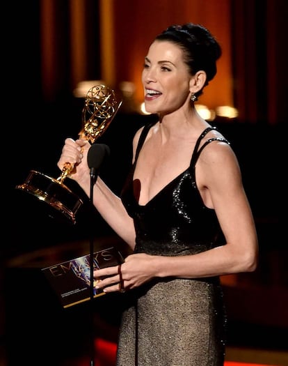 Su papel protagonista en The good wife le ha valido a Julianna Margulies el Emmy a la Mejor Actriz dramática.