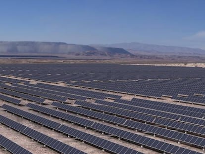 Parque solar de Solarpack en Calama (Chile).