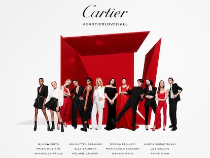 Así es el póster del ‘film’ de Cartier.