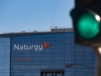 La sede de Naturgy en Madrid, en una imagen tomada este jueves.