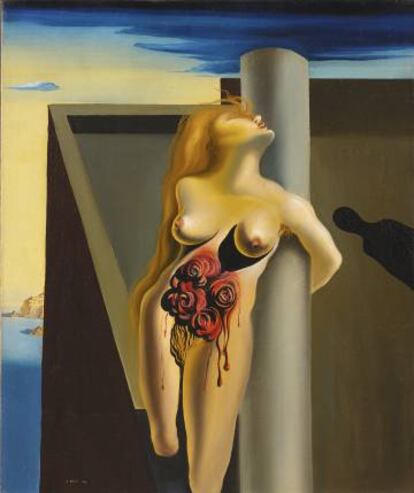 'Las rosas sangrienta', de Salvador Dalí.