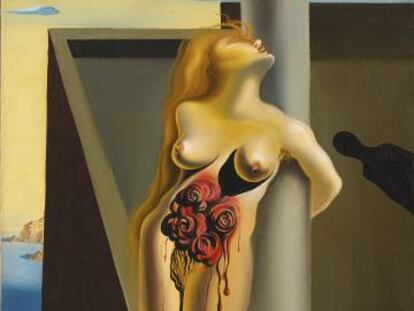 'Las rosas sangrienta', de Salvador Dalí.