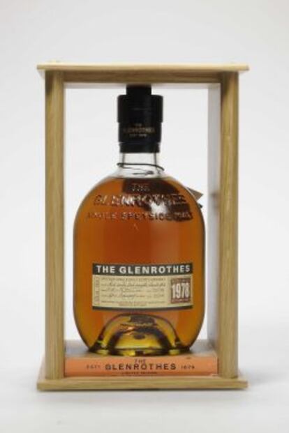 a&ntilde;ada de 1978 de The Glenrothes, 820 euros.